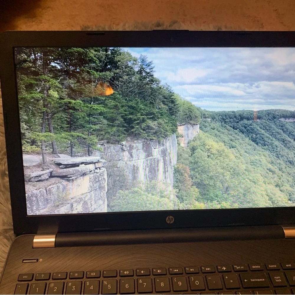 HP touchscreen laptop